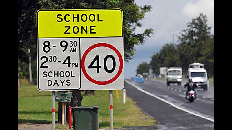 School speed zones